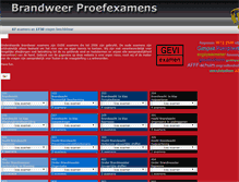 Tablet Screenshot of brandweer.examenvraag.nl